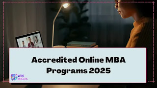 Accredited Online MBA Programs